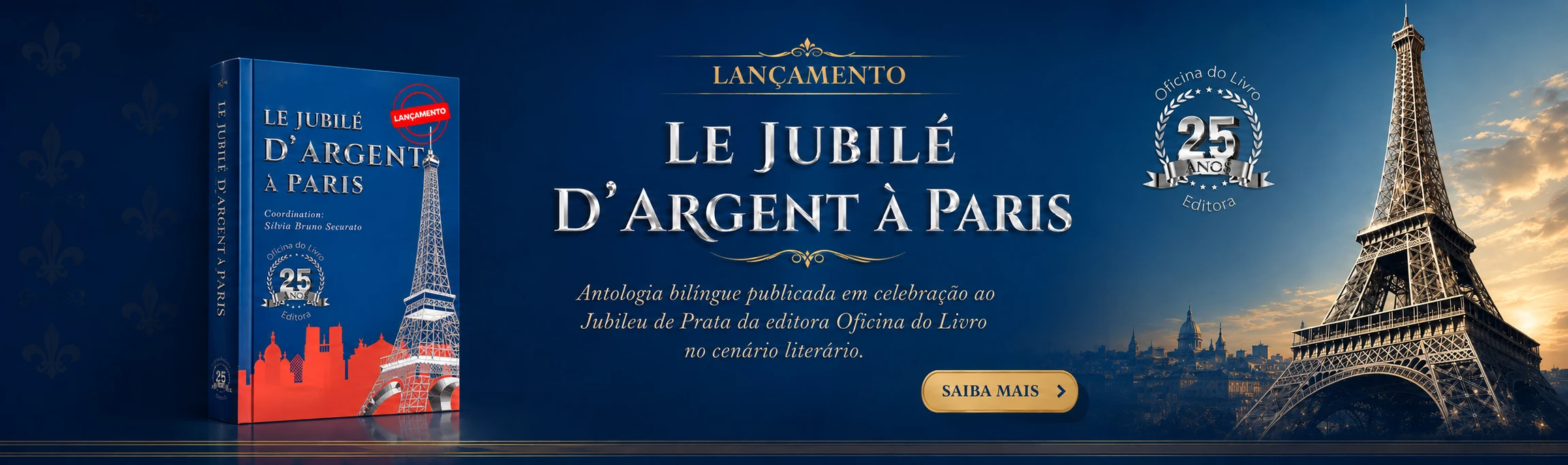 Le Jubilé d’Argent à Paris — antologia bilíngue do Jubileu de Prata