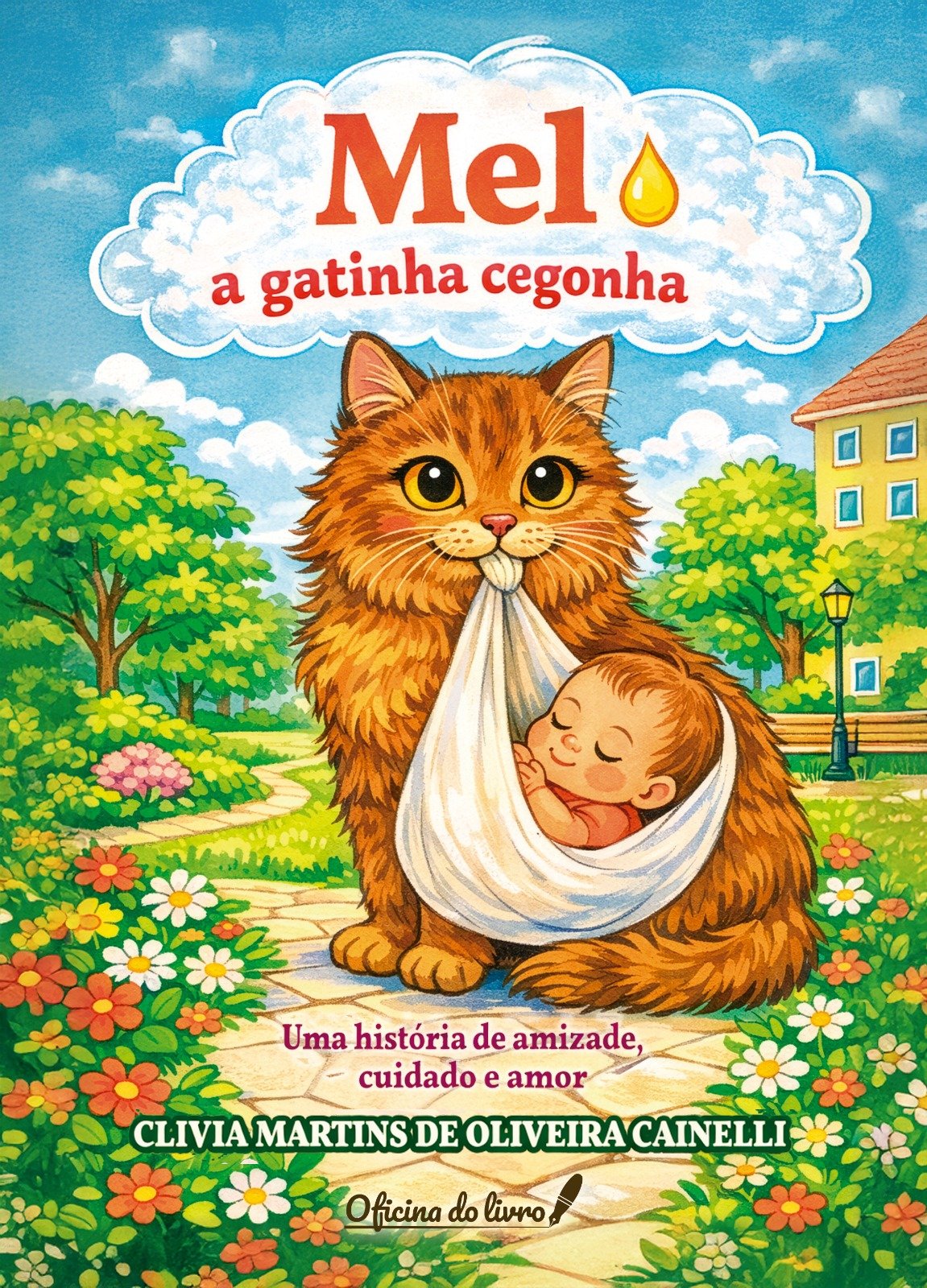 Mel - A gatinha cegonha